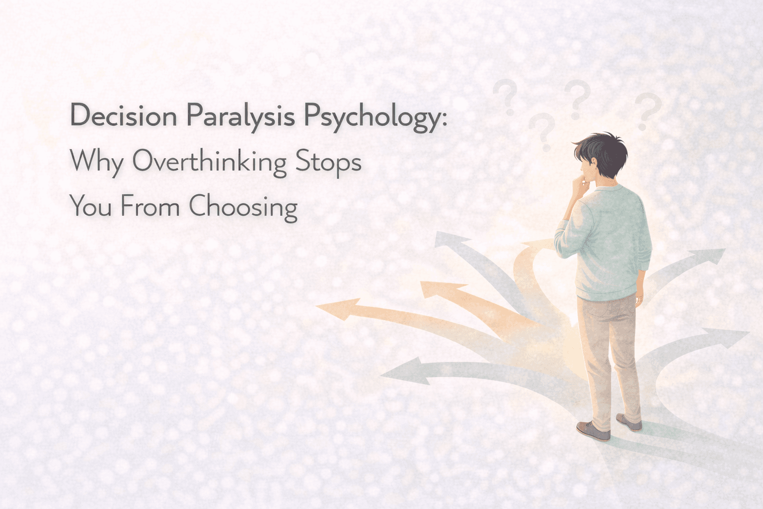 Decision Paralysis Psychology: Why Overthinking Stops You From Choosing