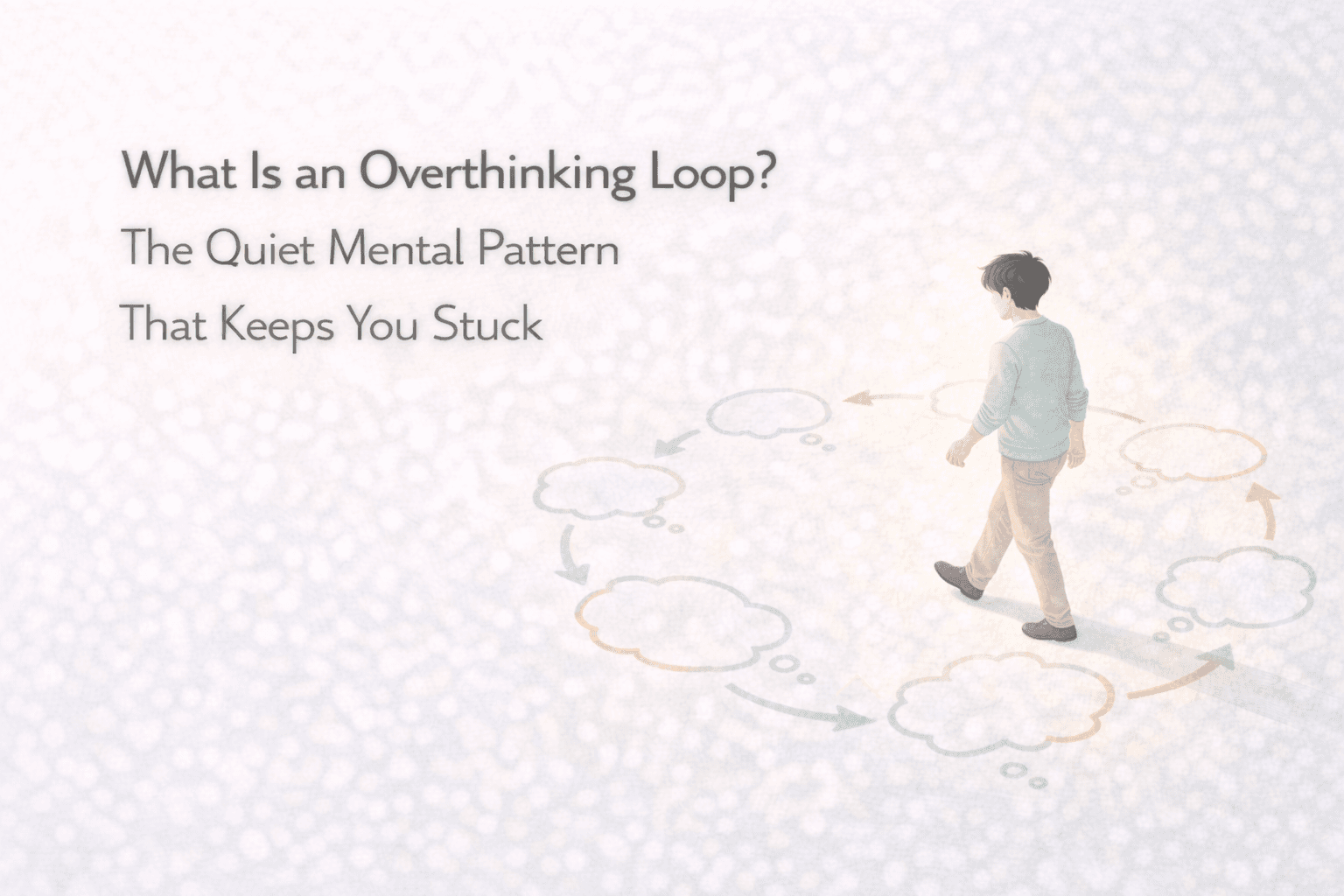 What Is an Overthinking Loop? The Quiet Mental Pattern That Keeps You Stuck.
