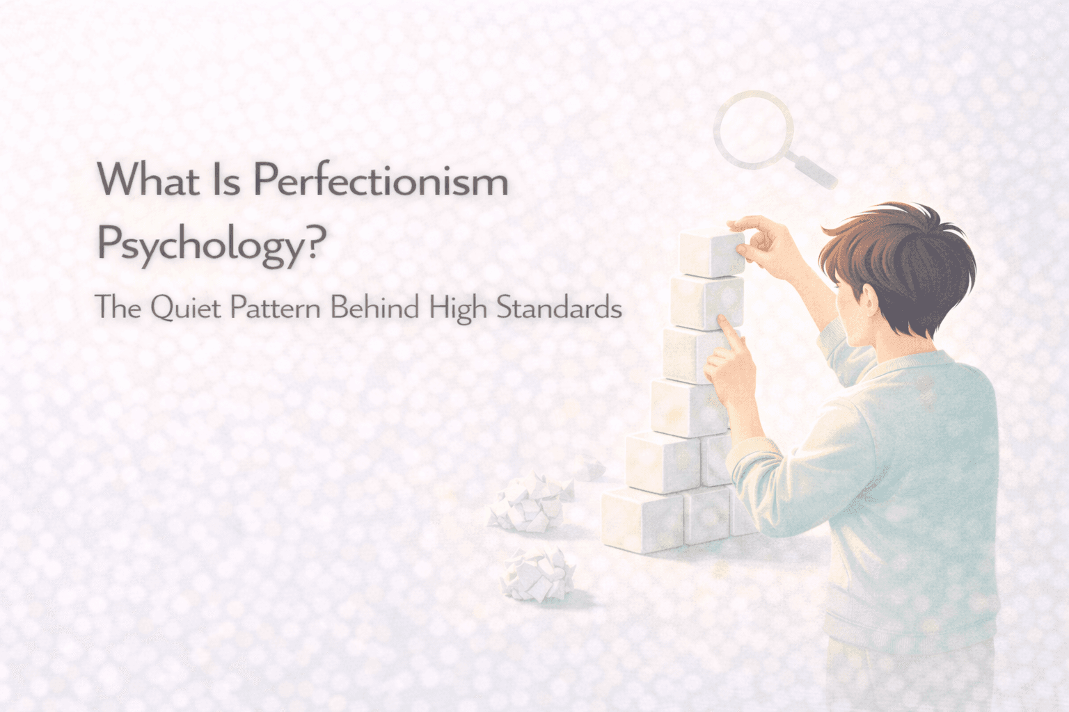 What Is Perfectionism Psychology? The Quiet Pattern Behind High Standards