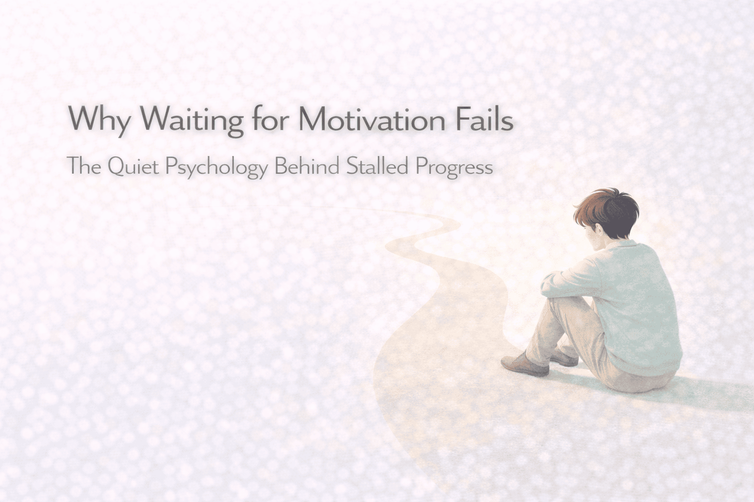 Why Waiting for Motivation Fails: The Quiet Psychology Behind Stalled Progress
