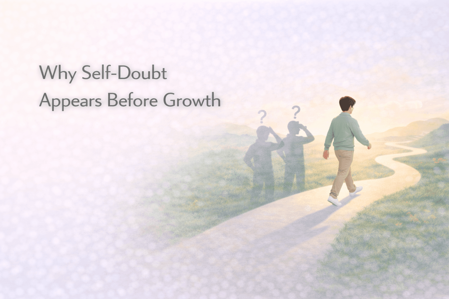 Why Self-Doubt Appears Before Growth