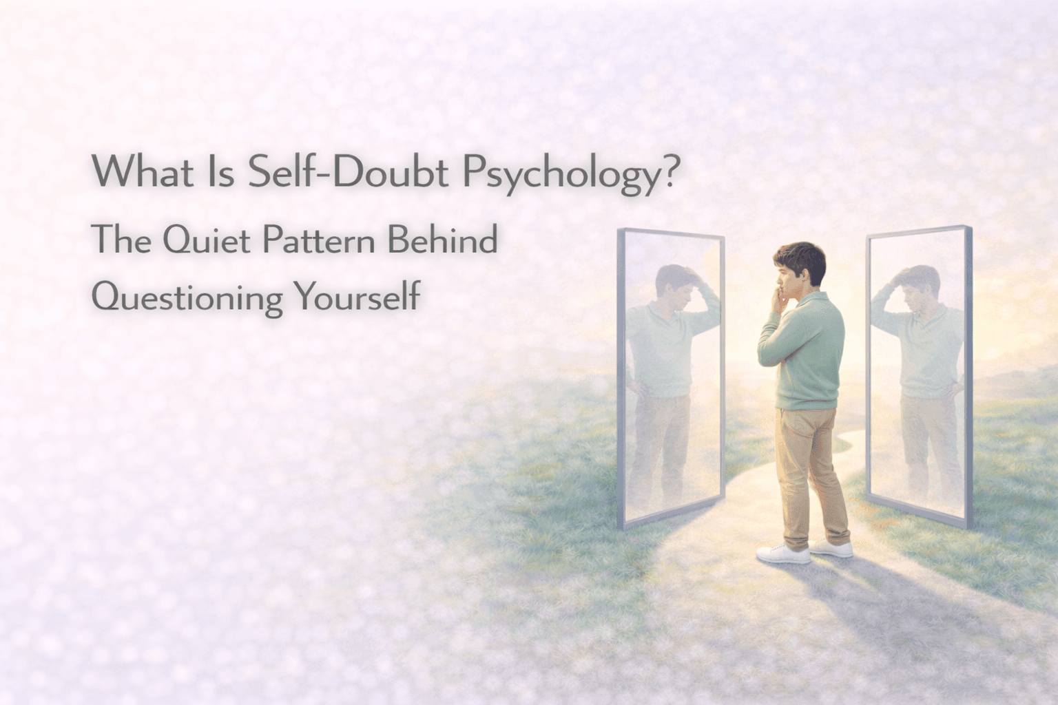 What Is Self-Doubt Psychology? The Quiet Pattern Behind Questioning Yourself