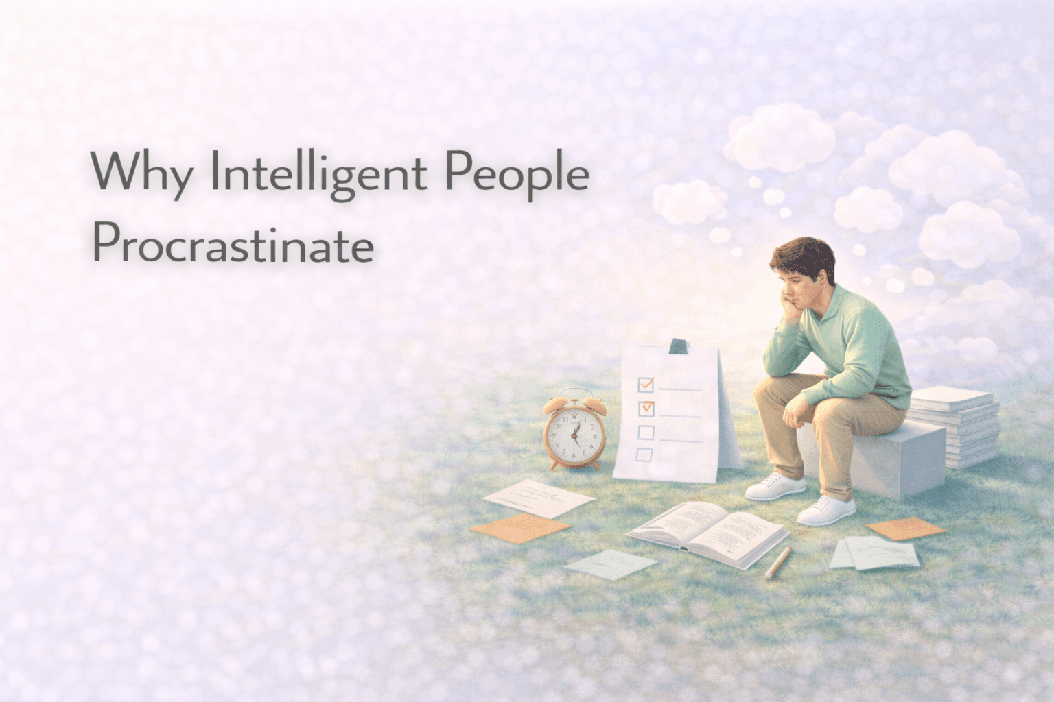 Why Intelligent People Procrastinate