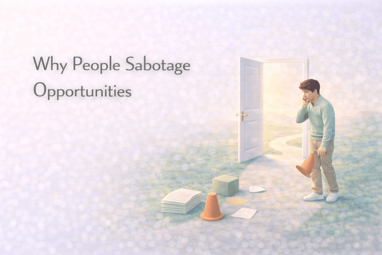 Why People Sabotage Opportunities
