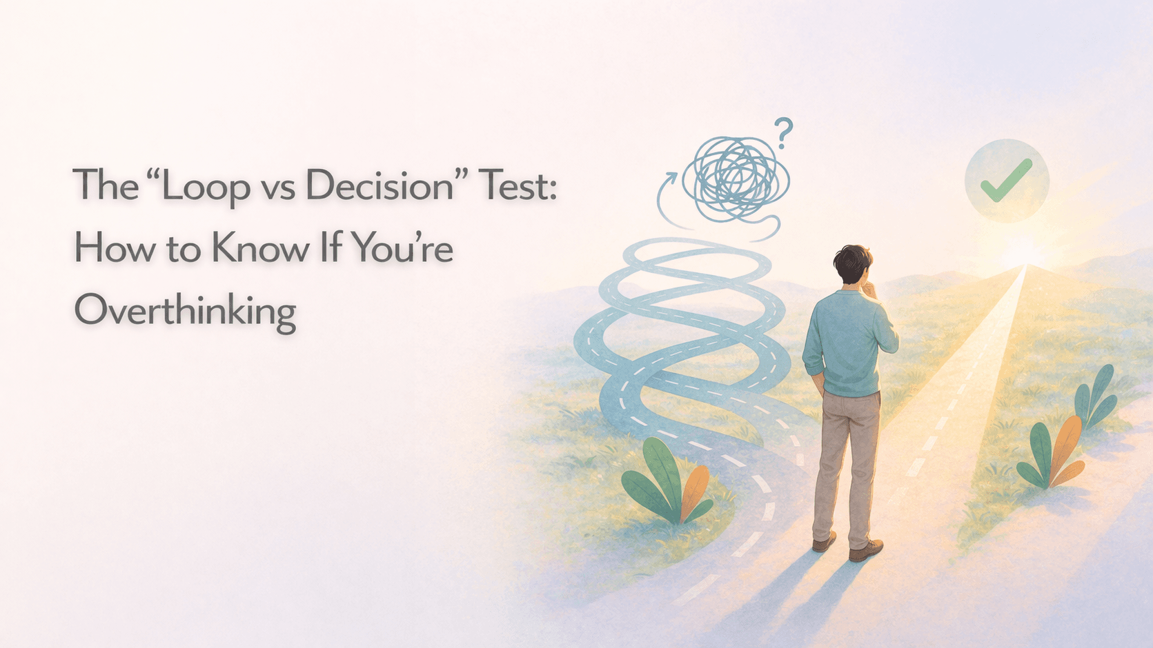 The “Loop vs Decision” Test: How to Know If You're Overthinking
