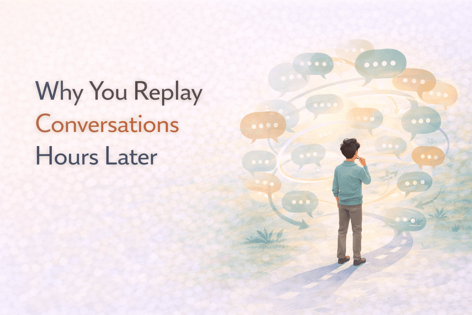 Why You Replay Conversations Hours Later: The Hidden Overthinking Loop