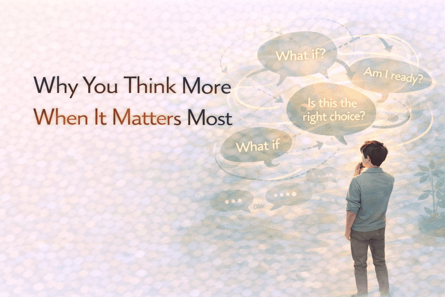 Why You Think More When It Matters Most: The Hidden Overthinking Pattern