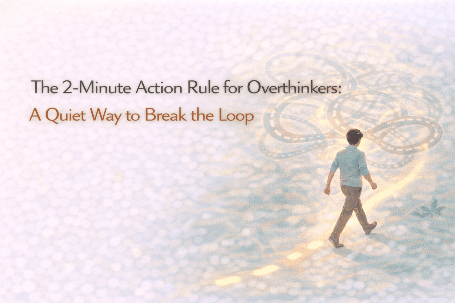 The 2-Minute Action Rule for Overthinkers: A Quiet Way to Break the Loop