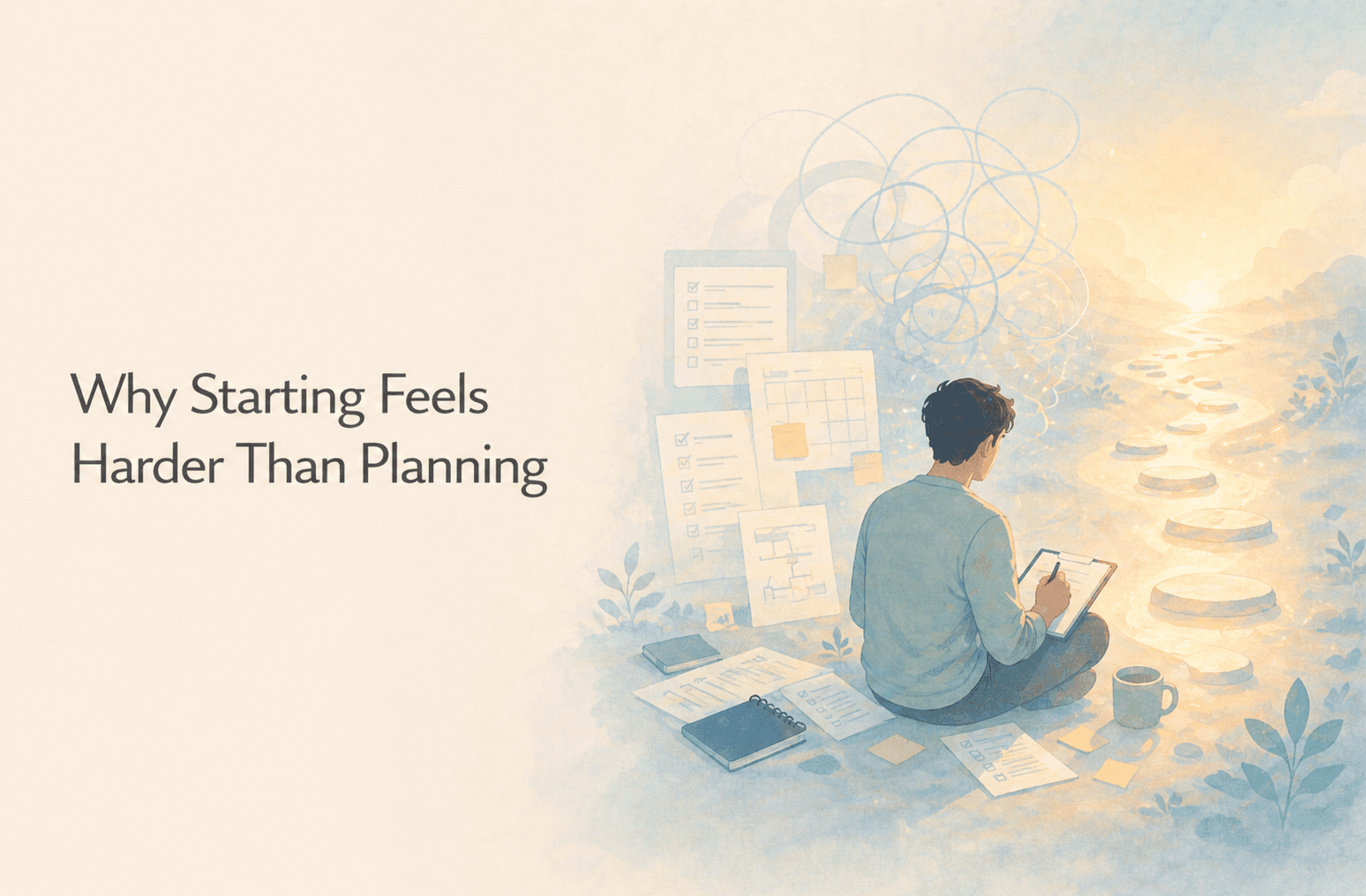 Why Starting Feels Harder Than Planning
