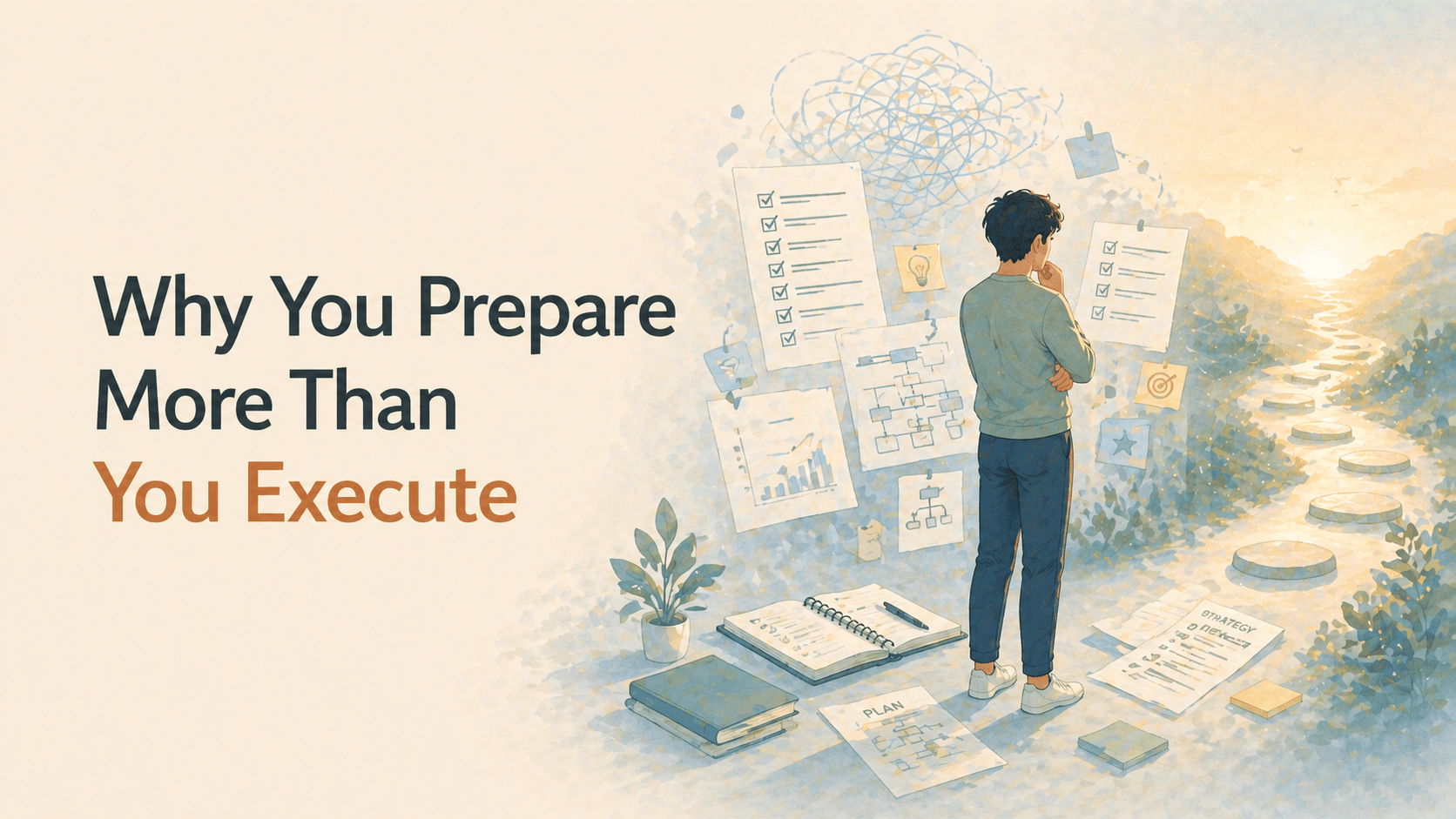 Why You Prepare More Than You Execute: The Hidden Pattern Behind Constant Planning