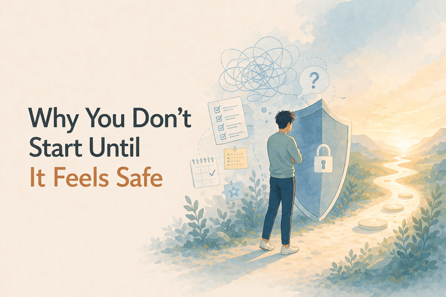 Why You Don’t Start Until It Feels Safe: The Hidden Delay Pattern