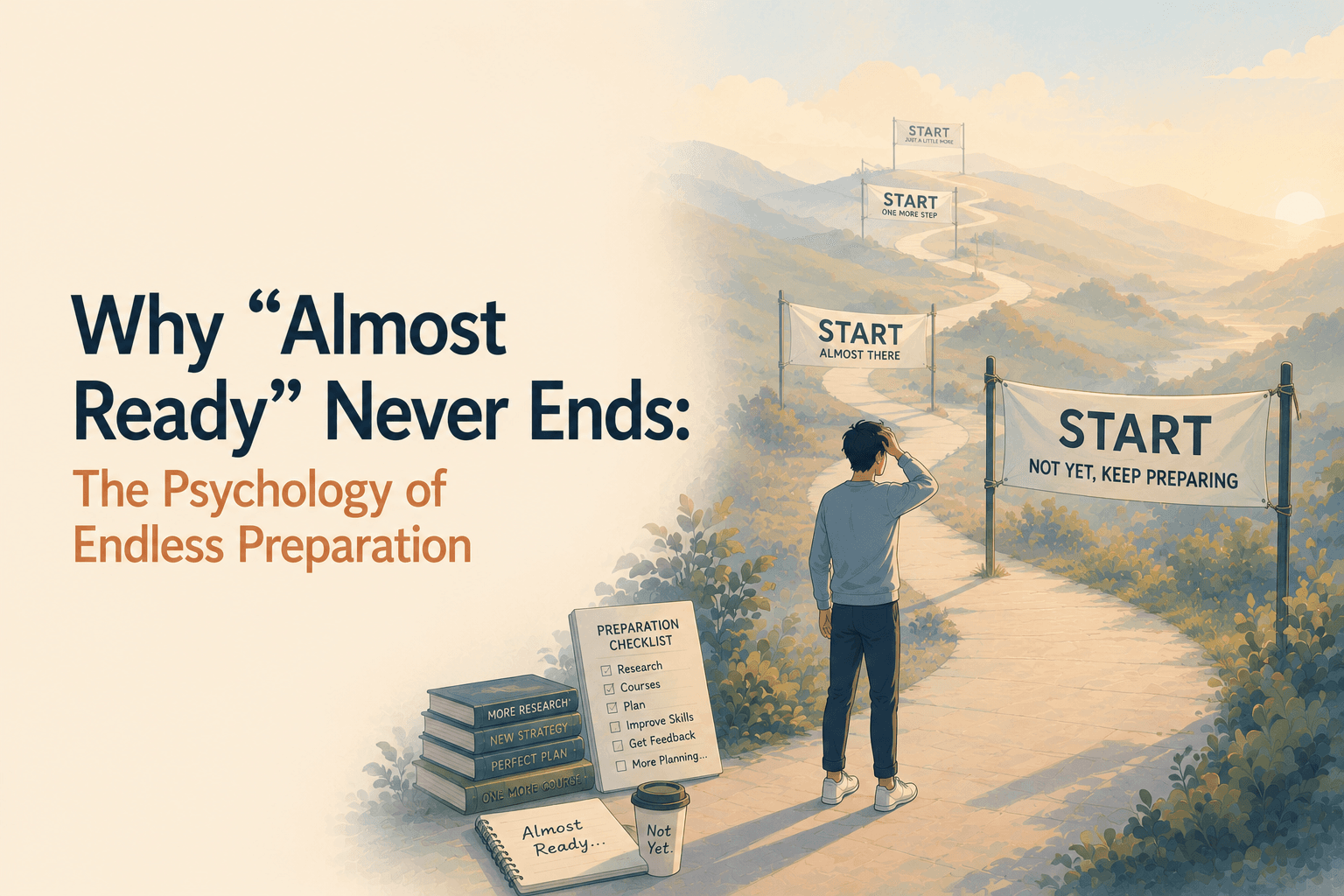 Why “Almost Ready” Never Ends: The Psychology of Endless Preparation