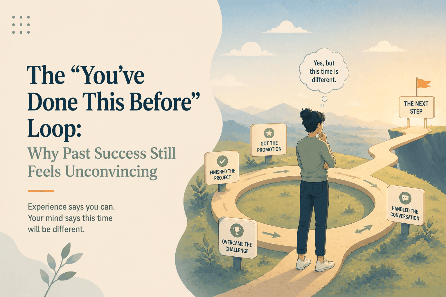 The “You’ve Done This Before” Loop: Why Past Success Still Feels Unconvincing