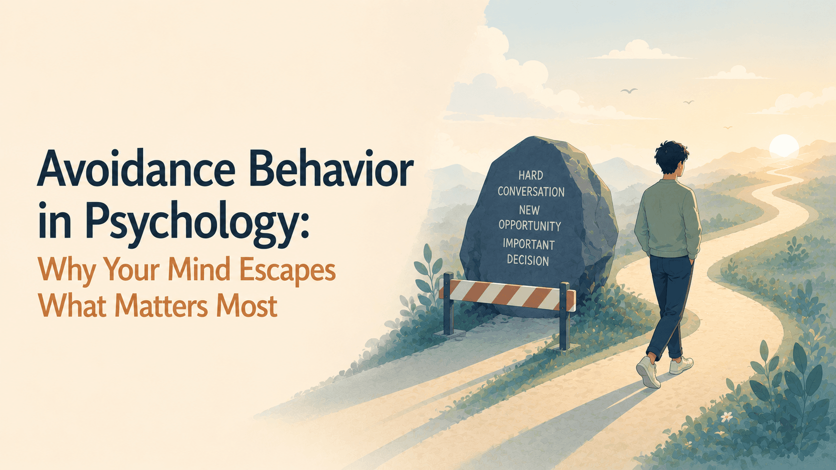 Avoidance Behavior in Psychology: Why Your Mind Escapes What Matters Most