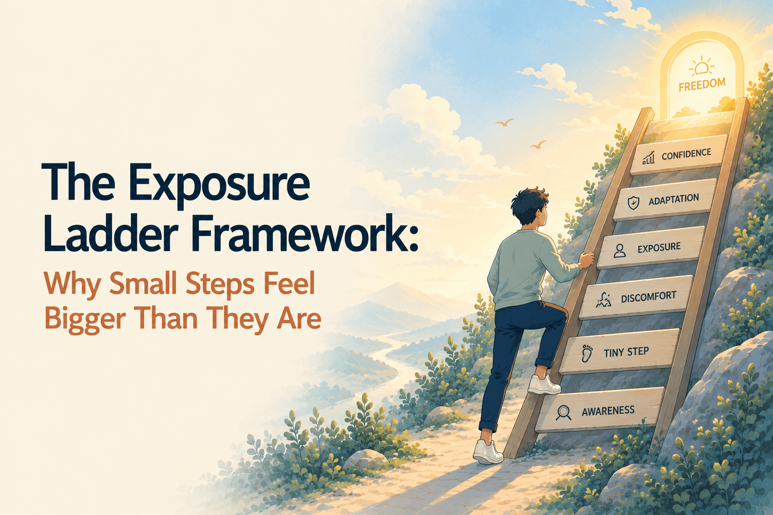 The Exposure Ladder Framework: Why Small Steps Feel Bigger Than They Are