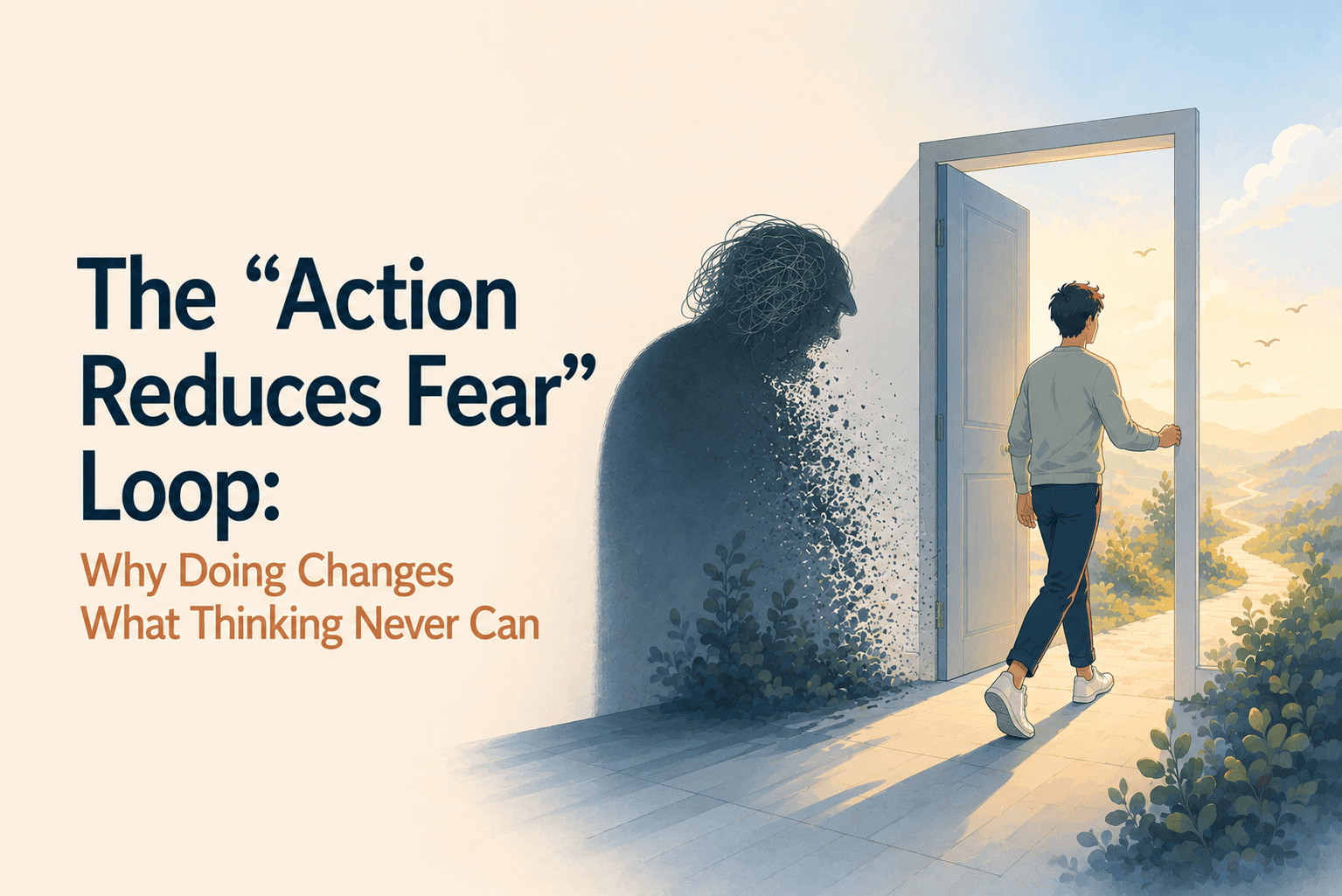 The “Action Reduces Fear” Loop: Why Doing Changes What Thinking Never Can
