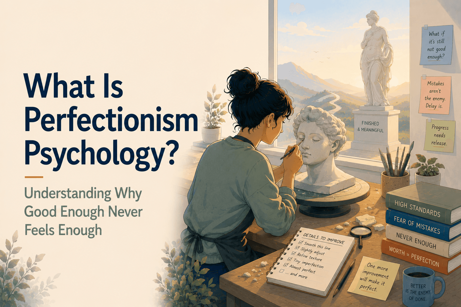 What Is Perfectionism Psychology? Understanding Why Good Enough Never Feels Enough